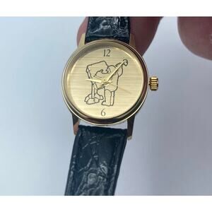 Very Unique Kids Small Wristwatch: Stone Carver Background Watch-New Battery